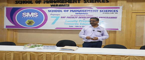 FDP  Technical Session - l @ SMS Varanasi