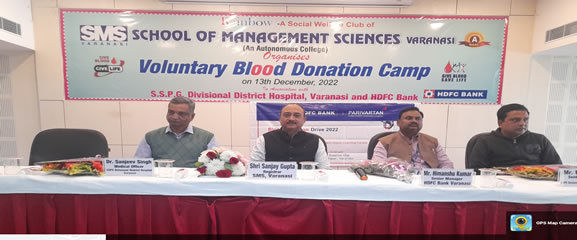 Blood Donation Camp @ SMS Varanasi