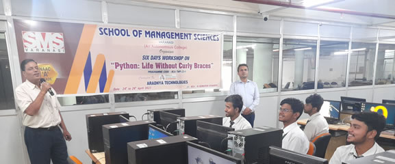 Workshop on “Python for Data Science” for the Students of BCA IV Semester