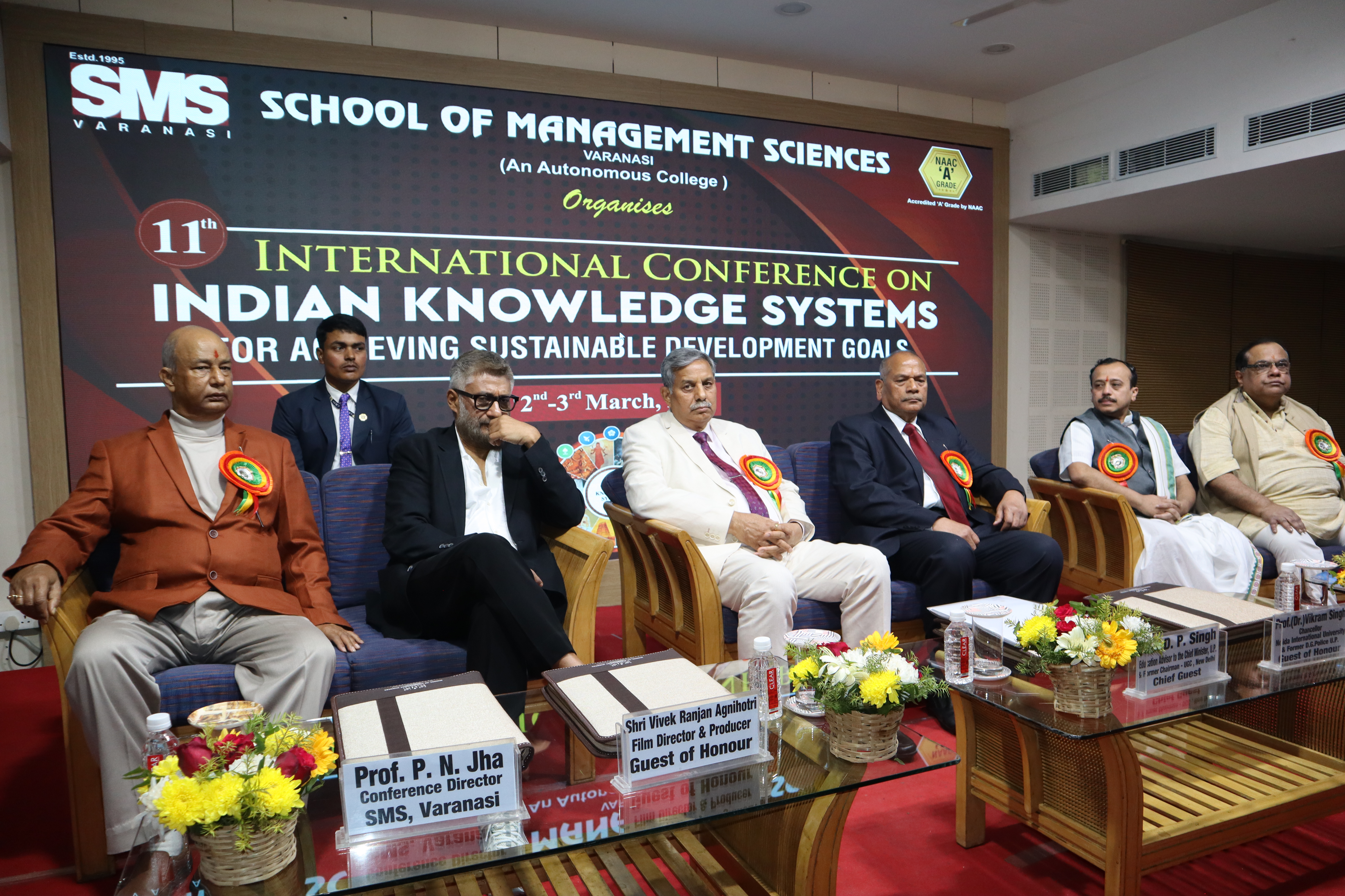 Two-day international conference is Indian Knowledge System for Achieving Sustainable Development Goals(ICON 2024) at SMS Varanasi