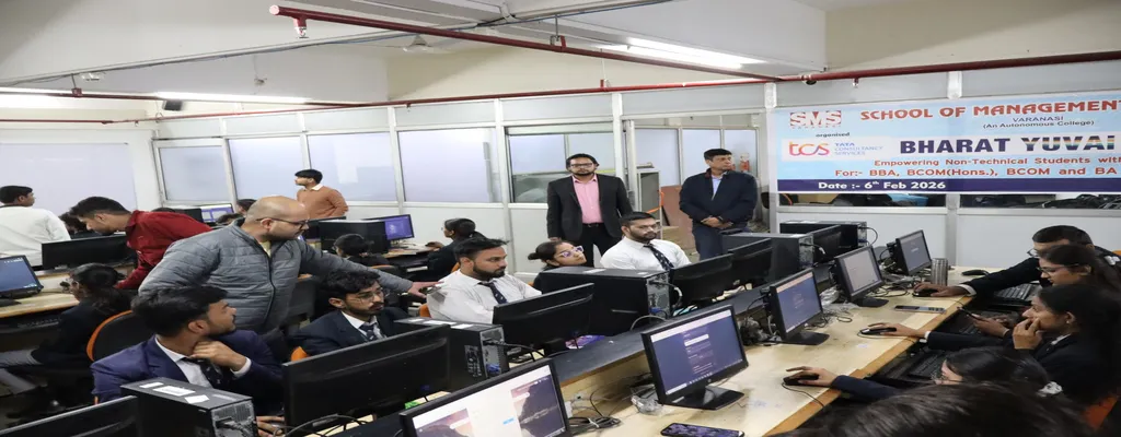 School of Management Sciences, Varanasi, successfully organized &ldquo;Bharat YuvAI Hackathon&rdquo; in collaboration with TCS