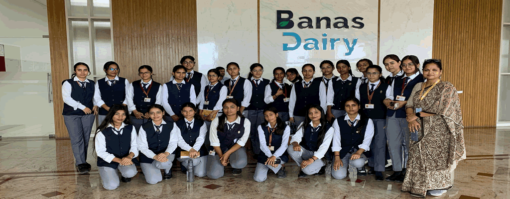  Industrial Visit Banas Dairy - AMUL Factory, Varanasi for BBA