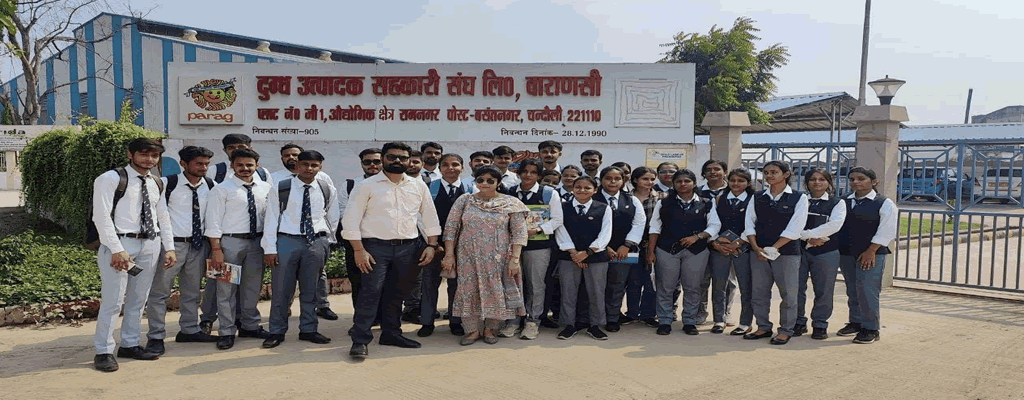 Industrial Visit To Parag Dairy